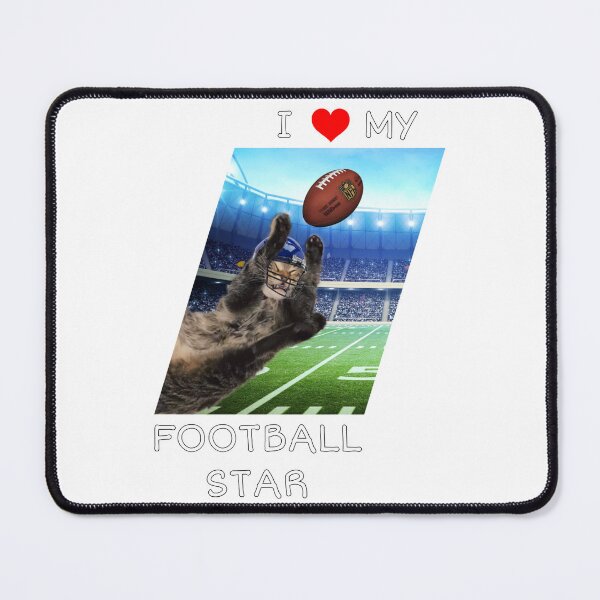 Item preview, I love my football star designed and sold by raccoonhunter69.