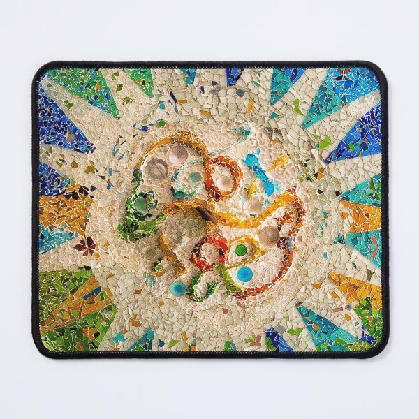 Item preview, Park Guell Gaudi Barcelona Spain trencadis design ball room designed and sold by LolioGifts.
