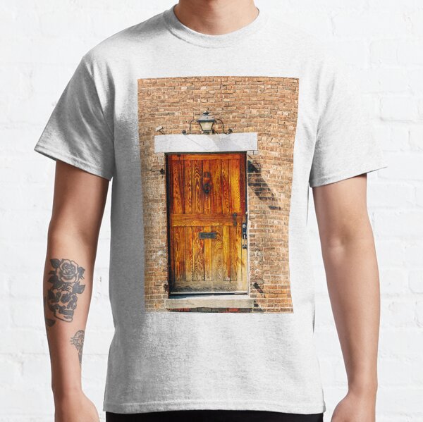 Weathered Wooden Door Classic T-Shirt
