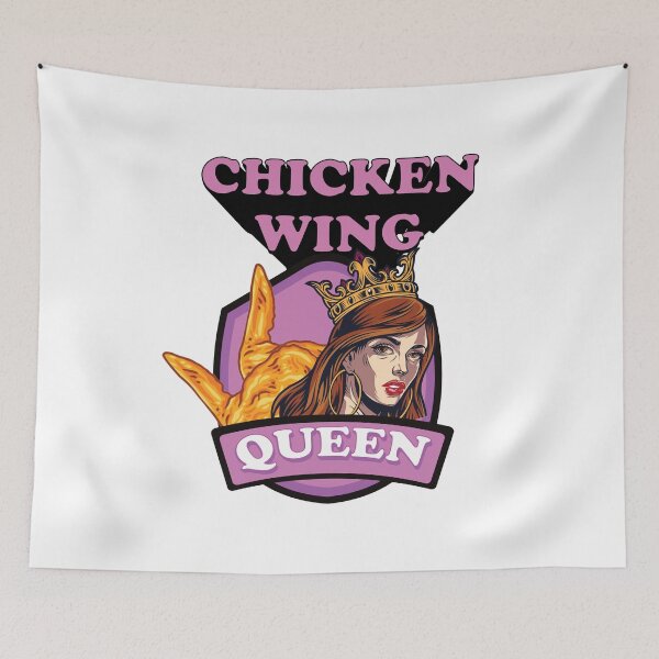 Item preview, Chicken Wing Queen | I love chicken wings | Gift for wife | Gift for Mother designed and sold by trendddy.
