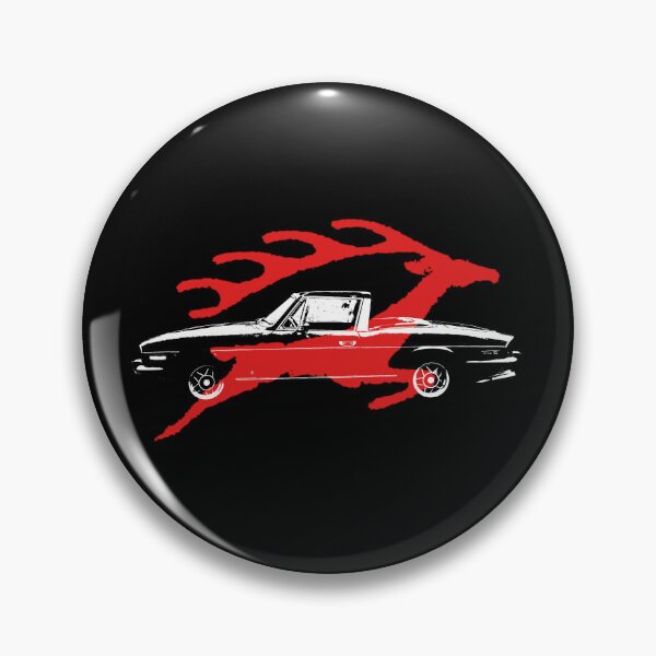 Item preview, Triumph Stag classic 1970s British car side view and emblem designed and sold by soitwouldseem.