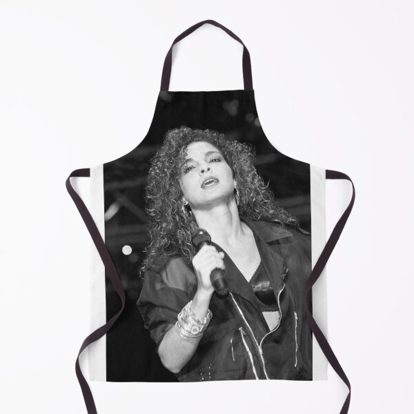 Item preview, Gloria Estefan - BW Photograph designed and sold by ConcertImages.