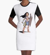 Filipina Wonder Graphic T-Shirt Dress