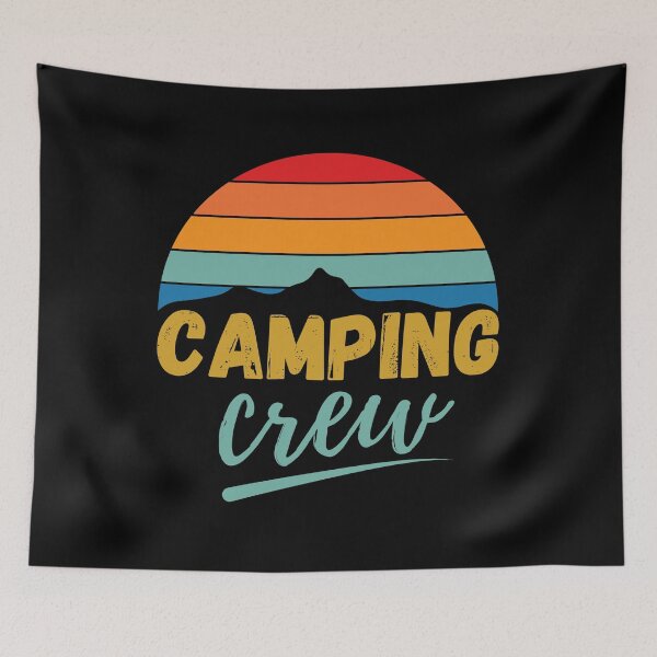 Item preview, Camping Family Crew Retro Camper Trip Matching designed and sold by Sasikharn.