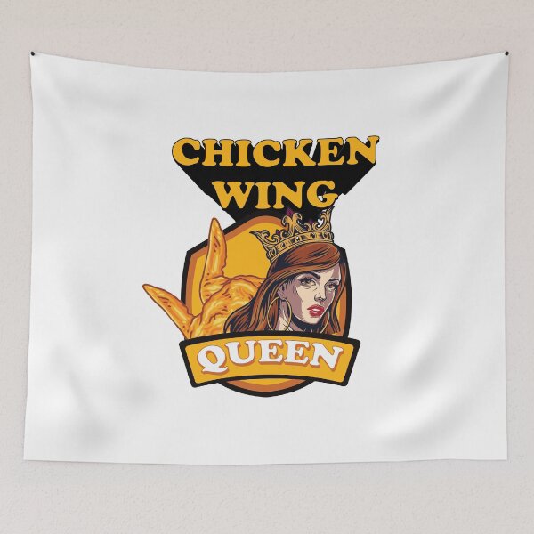 Item preview, Chicken Wing Queen | I love chicken wings | Gift for wife | Gift for Mother designed and sold by trendddy.