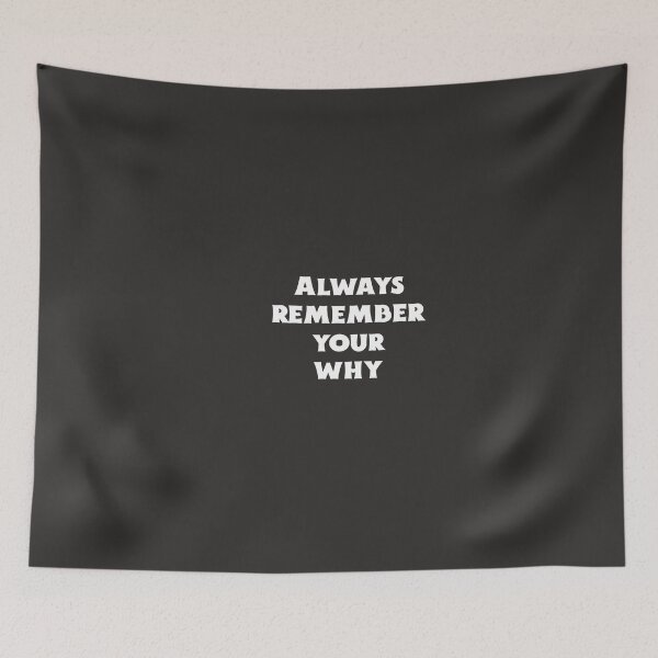 Item preview, Always Remember Your Why designed and sold by Salimah Haji.