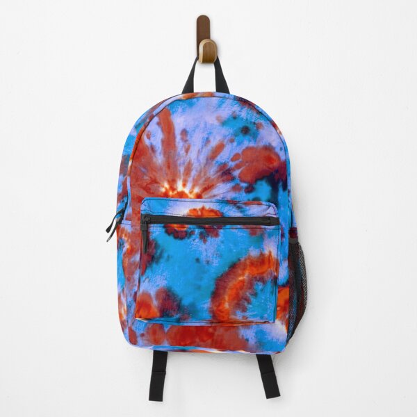 Item preview, Blue and Red Psychedelic Tie-Dye designed and sold by Carolina Diaz.