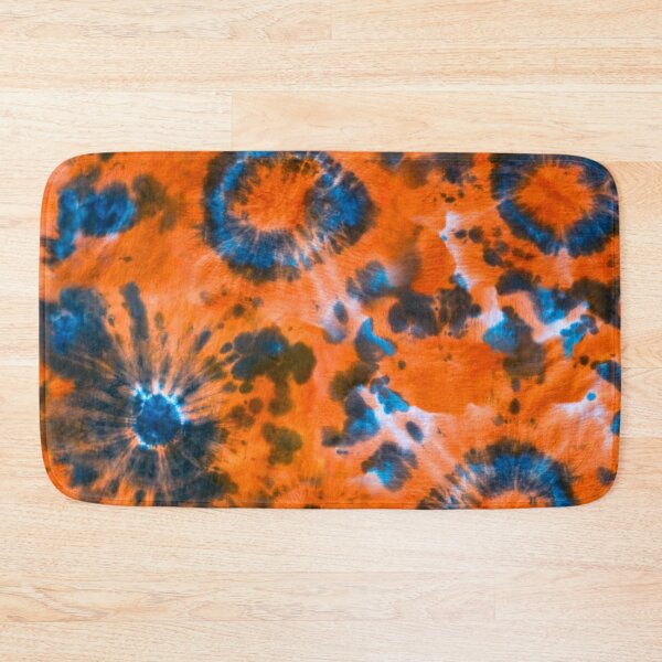 Item preview, Orange and Blue Psychedelic Tie-Dye designed and sold by Carolina Diaz.