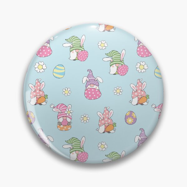 Item preview, Nordic Gnomes Easter Egg Pastel Pattern Spring designed and sold by Draculaura2009.
