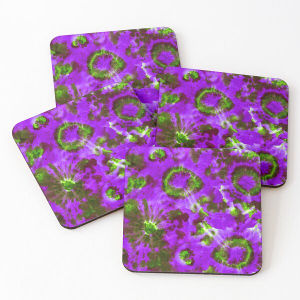 Item preview, Purple and Green Psychedelic Tie-Dye designed and sold by Carolina Diaz.
