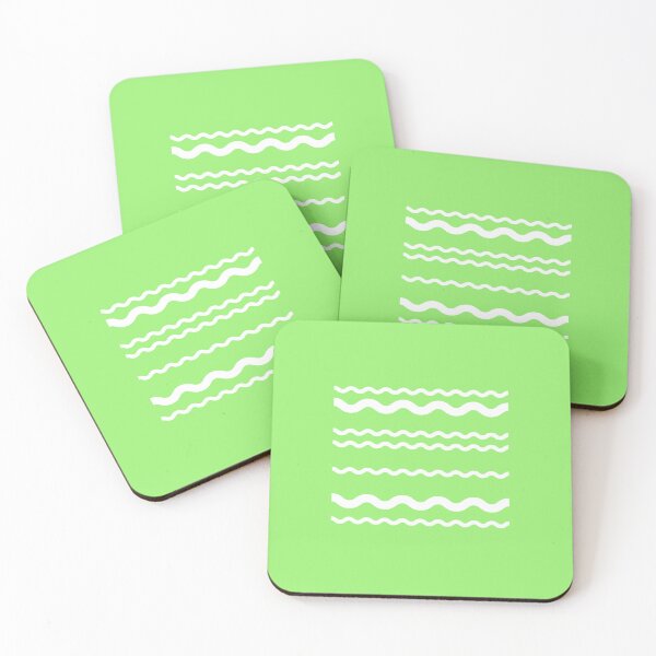 Item preview, Lime Green and White striped pattern  designed and sold by Annka47.