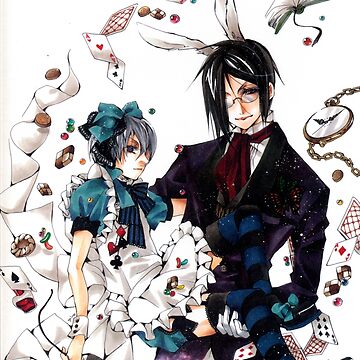 Cute Ciel Phantomhive Sebastian Michaelis Sexy Kawaii (Kuroshitsuji Lewd  Anime Boy) Spiral Notebook for Sale by Anime Land