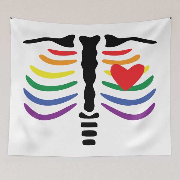 Item preview, Gay Skeleton -  Be Yourself -  Before You Become a Skeleton - Gay Pride designed and sold by MauveMoves.