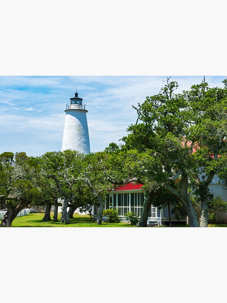 "Timeless Ocracoke Light" Sticker for Sale by LizAlbroPhotos Redbubble
