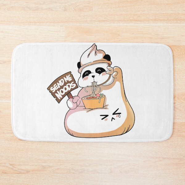 Item preview, Panda Dim Sum Mascot Eating Ramen designed and sold by Kinrindesign.