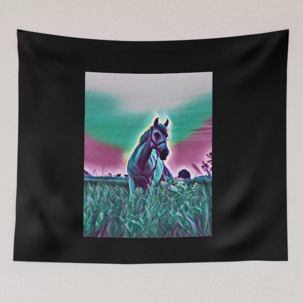 Item preview, Mustang Grazing In Pasture designed and sold by teewearstyle.