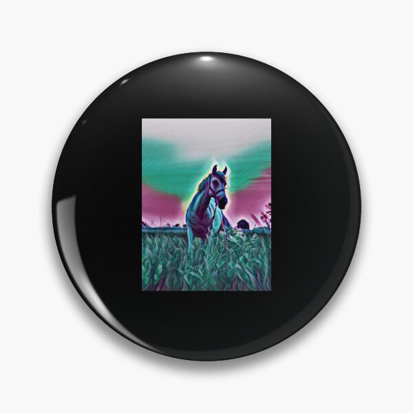 Item preview, Mustang Grazing In Pasture designed and sold by teewearstyle.