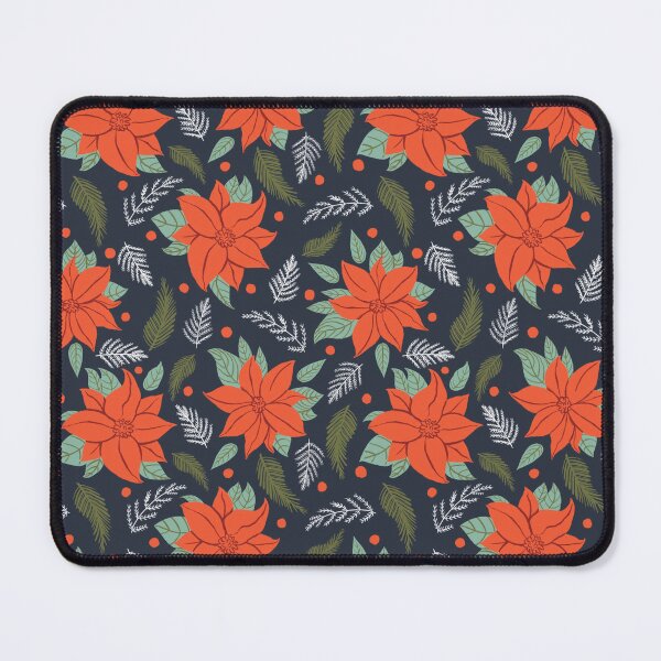 Item preview, Poinsettia Winter Floral designed and sold by Stephanie Burtner.