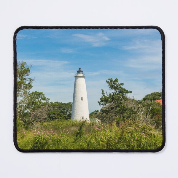 Item preview, Ocracoke Light Amidst the Mallows designed and sold by LizAlbroPhotos.