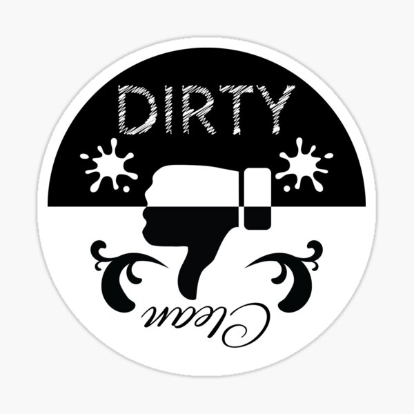 Funny Dirty Clean Dishwasher Magnet Vintage Wife Women -   Clean dirty  dishwasher, Clean dirty dishwasher magnet, Clean dirty dishwasher sign