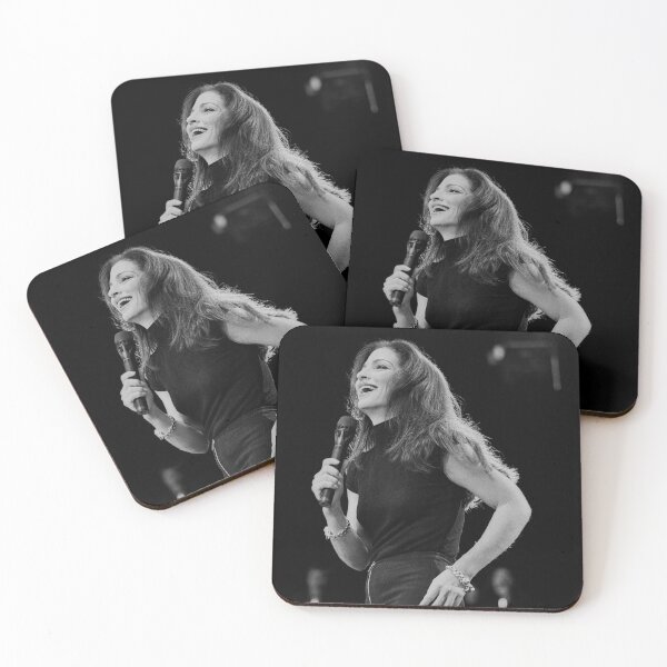 Artikelvorschau, Gloria Estefan – SW-Foto entworfen und verkauft von ConcertImages.