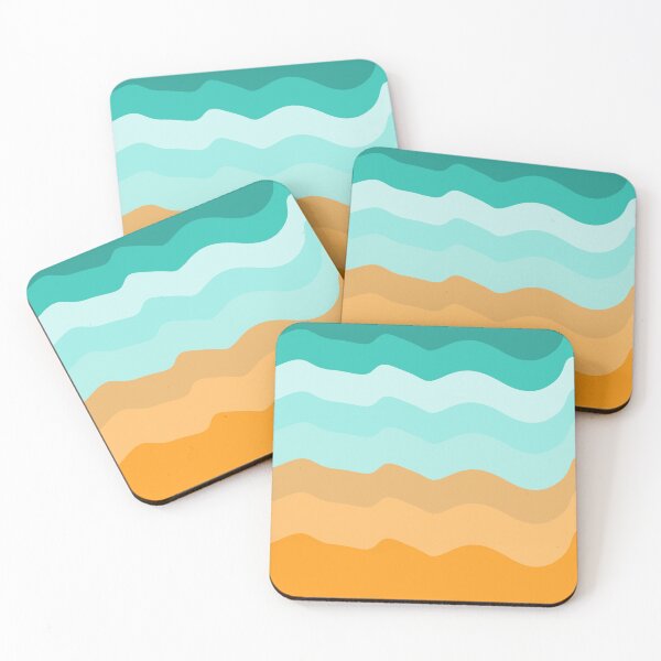 Item preview, Sandy Beaches: Turquoise Blue beaches designed and sold by Escapene.