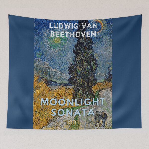 Item preview, Beethoven - Moonlight Sonata designed and sold by Musicianst0re.