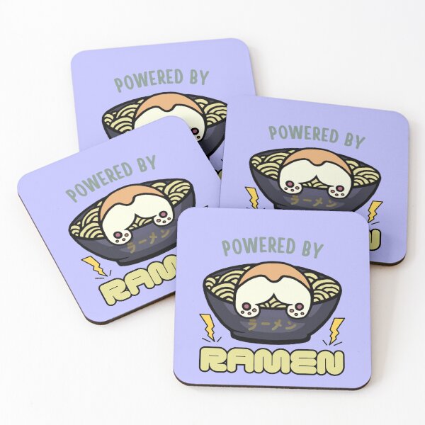 Item preview, Corgi Eating Ramen Powered By Ramen - Funny Corgi Butt designed and sold by ViewerEqualsPhoton.