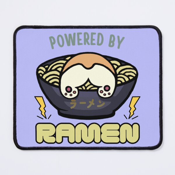 Item preview, Corgi Eating Ramen Powered By Ramen - Funny Corgi Butt designed and sold by ViewerEqualsPhoton.
