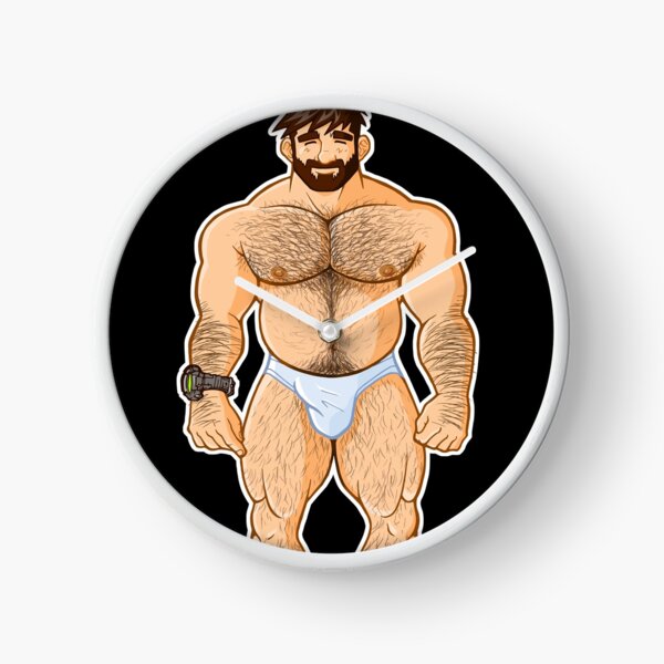 ADAM LIKES UNDERWEAR - CHARACTER ONLY Clock