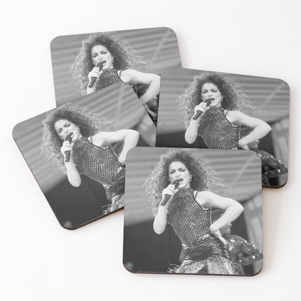 Artikelvorschau, Gloria Estefan – SW-Foto entworfen und verkauft von ConcertImages.