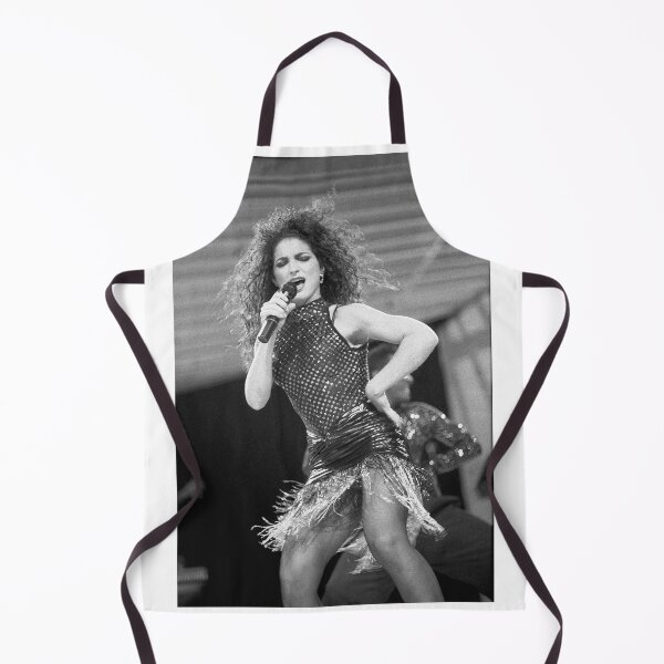 Item preview, Gloria Estefan - BW Photograph designed and sold by ConcertImages.