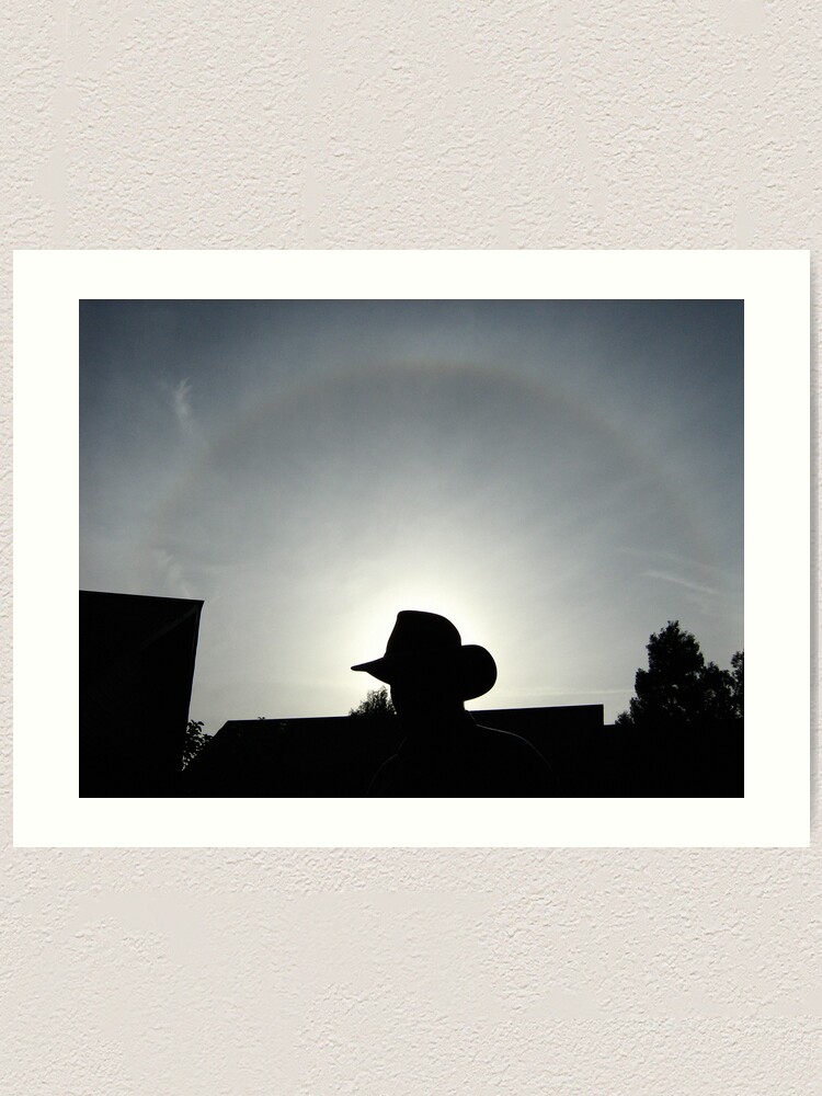 Alternate view of Hat & halo Art Print