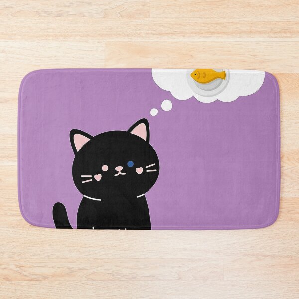 Item preview, Cat Thoughts Lavender - Poster designed and sold by clothingart8.