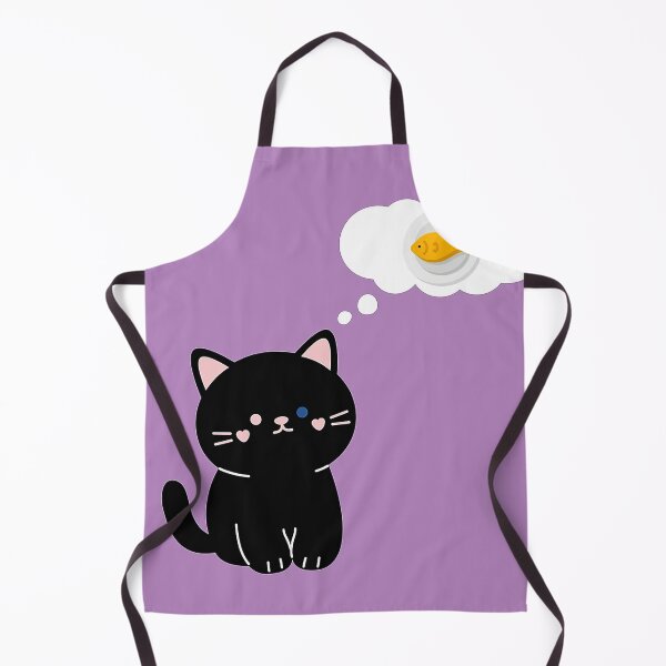 Item preview, Cat Thoughts Lavender - Poster designed and sold by clothingart8.