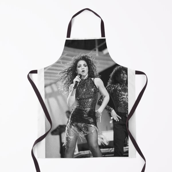 Item preview, Gloria Estefan - BW Photograph designed and sold by ConcertImages.