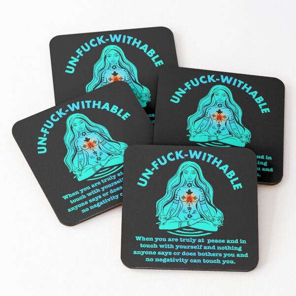 Item preview, Unfuckwithable nymph t-shirt, spiritual t-shirt, spiritual gift, humorous quotes t-shirts and clothing designed and sold by SassyFavorites.