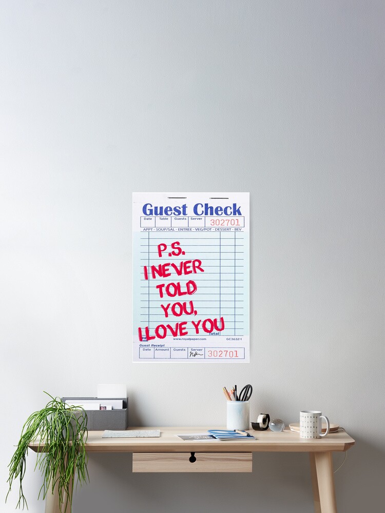 Thumbnail 2 of 3, Poster, p.s. - GUEST CHECK @NIKKISBLING_ designed and sold by nicolekap29.