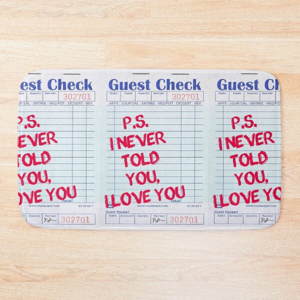 Item preview, p.s. - GUEST CHECK @NIKKISBLING_ designed and sold by nicolekap29.