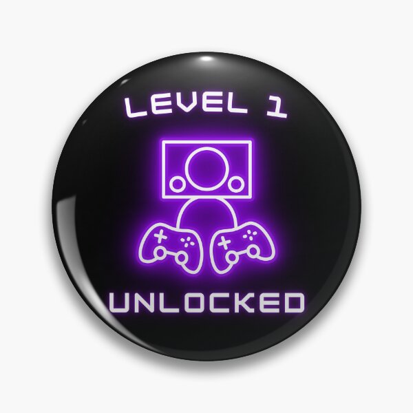 Item preview, Level 1 Unlocked 1st Birthday Gift for Video Gamers  designed and sold by amchtakkosa1.