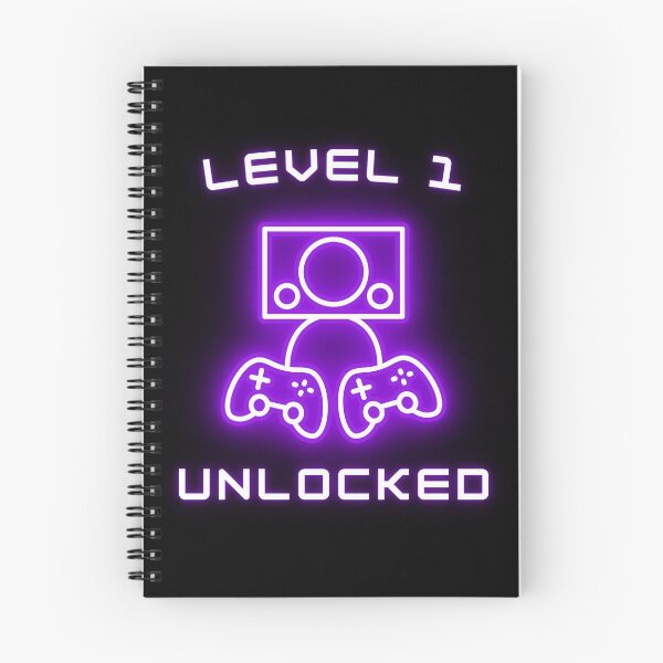 Item preview, Level 1 Unlocked 1st Birthday Gift for Video Gamers  designed and sold by amchtakkosa1.