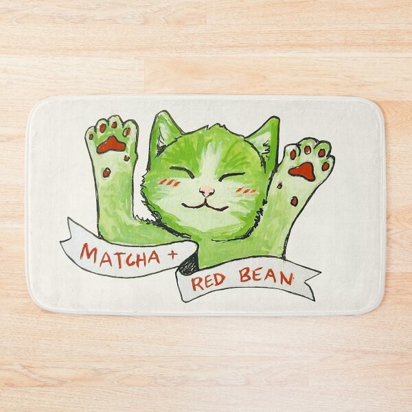 Item preview, Matcha and Red Toe Beans - Poster designed and sold by clothingart8.