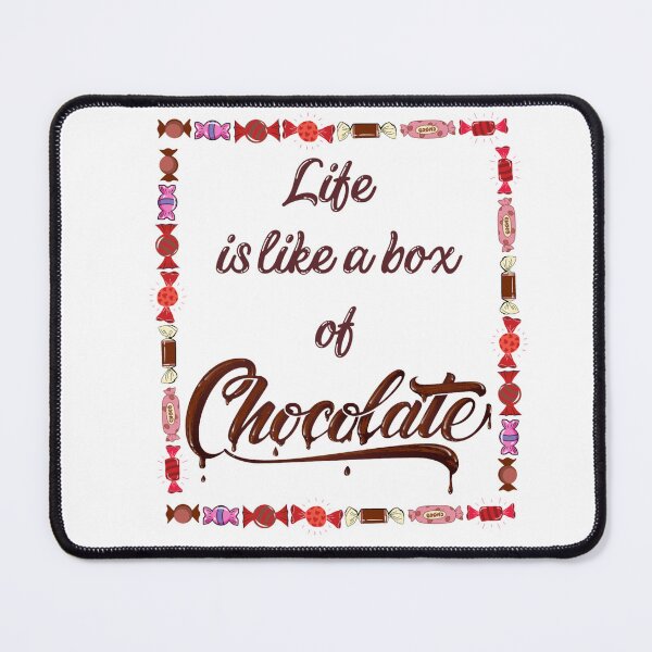 Item preview, Life is like a box of chocolate -funny and lovely designed and sold by Happiness-pills.
