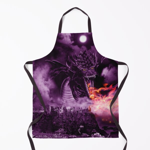 Item preview, Celtic Castle Dragon Flame in the Purple Moonlight designed and sold by Kim Andrews.