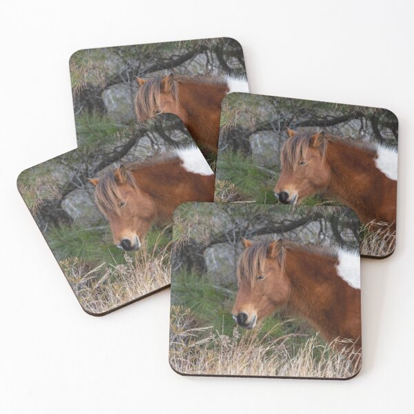 Item preview, Wild Horse on a Wintry Day designed and sold by LizAlbroPhotos.