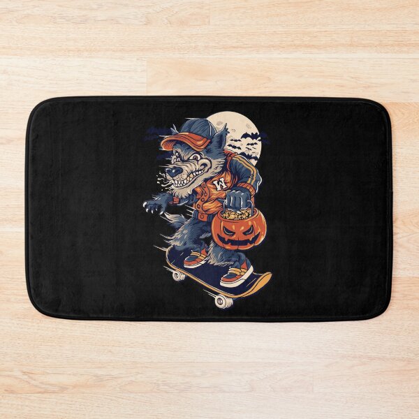 Item preview, Werewolf Skateboard designed and sold by PotluckPrints.