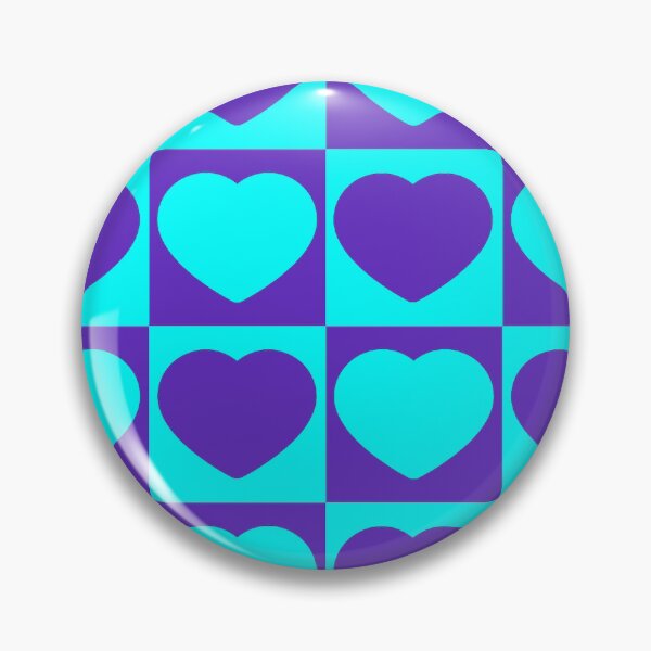 Item preview, Blue Heart Pattern designed and sold by MyTshirtArt.