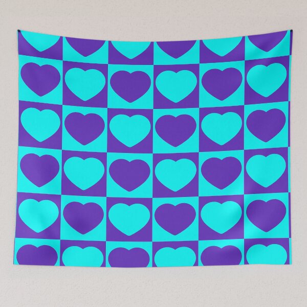 Item preview, Blue Heart Pattern designed and sold by MyTshirtArt.