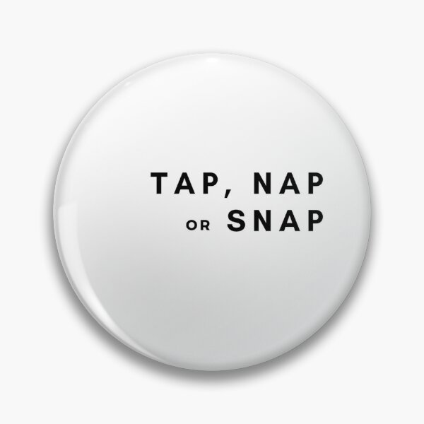 Item preview, TAP, NAP or SNAP BJJ (black font) designed and sold by peidisan.
