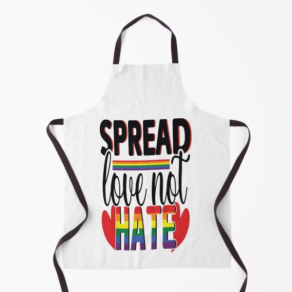 Item preview, Spread Love Not Hate - Gay Pride designed and sold by MauveMoves.